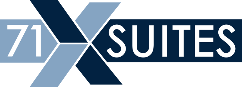71xsuites logo design